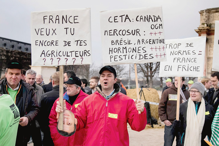 El campo francés «recuerda» su oposición al acuerdo UE-Mercosur