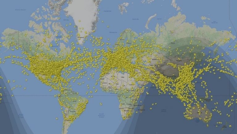 Esto son los espacios aéreos más congestionados del planeta.