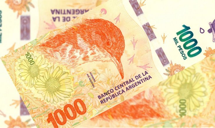 Circulan billetes falsos de 1.000 pesos