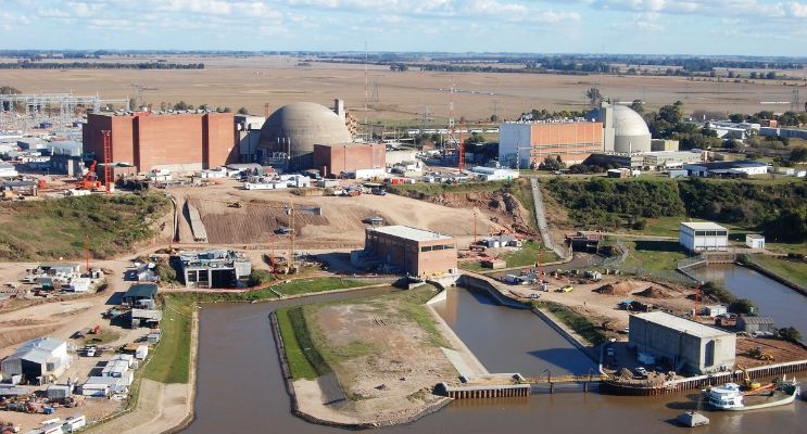 Una delegación china visita Argentina por la nueva central nuclear