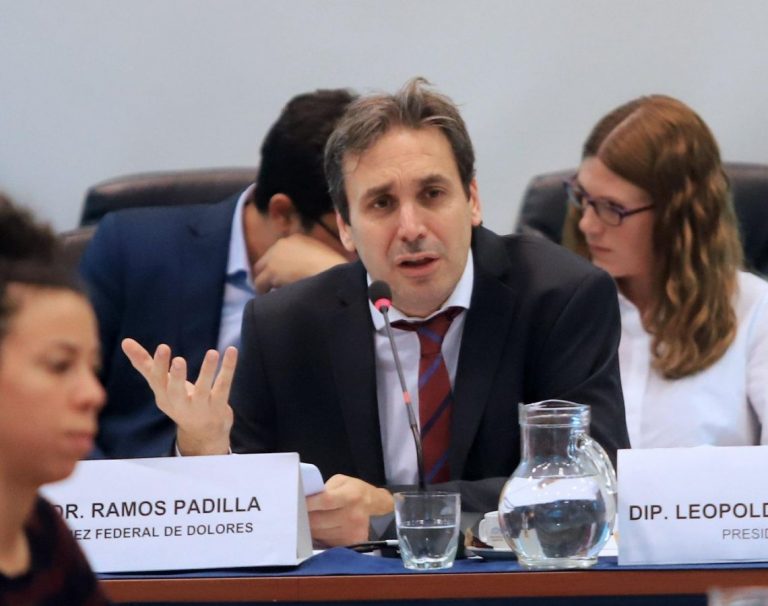 El juez federal Ramos Padilla describió en Diputados una red de espionaje político judicial