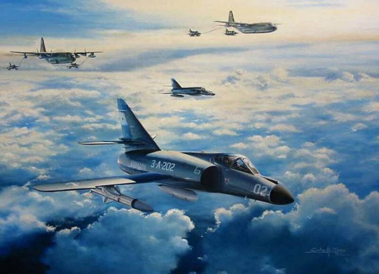 Un episodio de la guerra aérea en Malvinas. La historia del Invincible