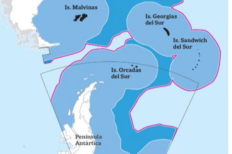 Cómo se ampliaron los límites de Argentina en el mar