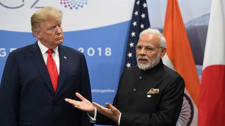 La otra «pulseada» de Trump: con India