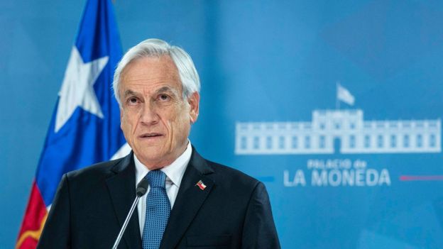 Piñera pide perdón y anuncia reformas sociales