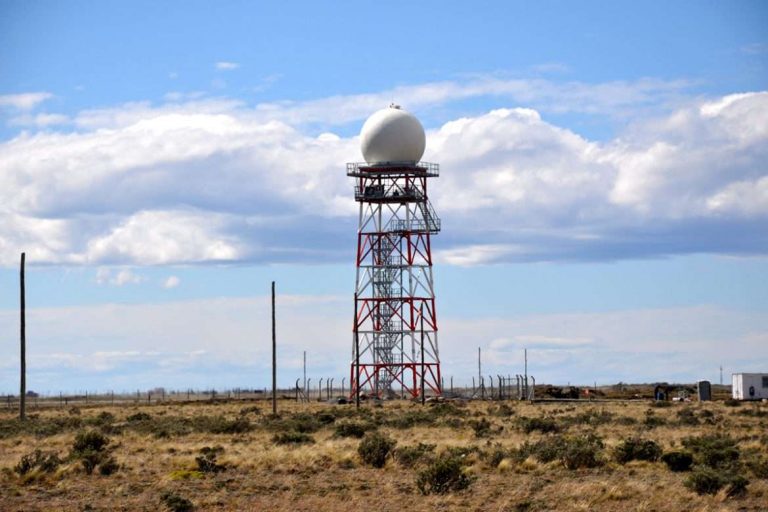 Ya funciona el radar meteorológico más austral del mundo, construido por INVAP