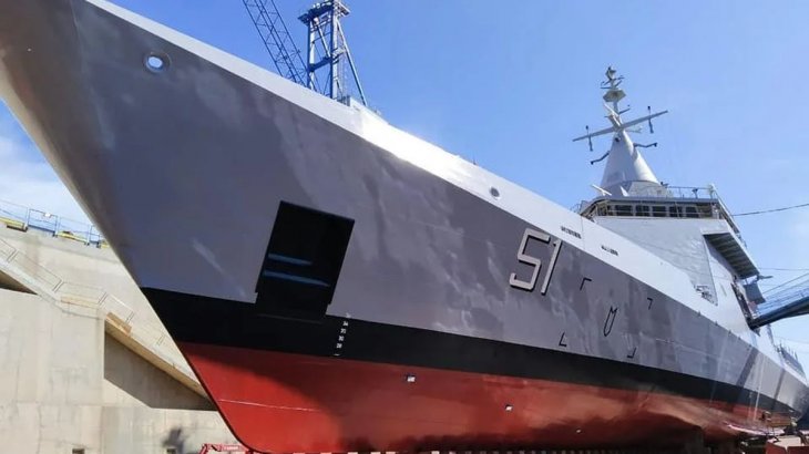 Llega un nuevo buque para la Armada Argentina