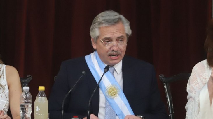 El presidente Fernández abre las sesiones del Congreso. Y da su mensaje a la Nación
