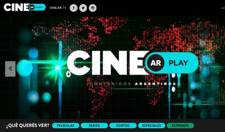 Con la cuarentena la plataforma oficial Cine.ar Play triplicó la cantidad de usuarios