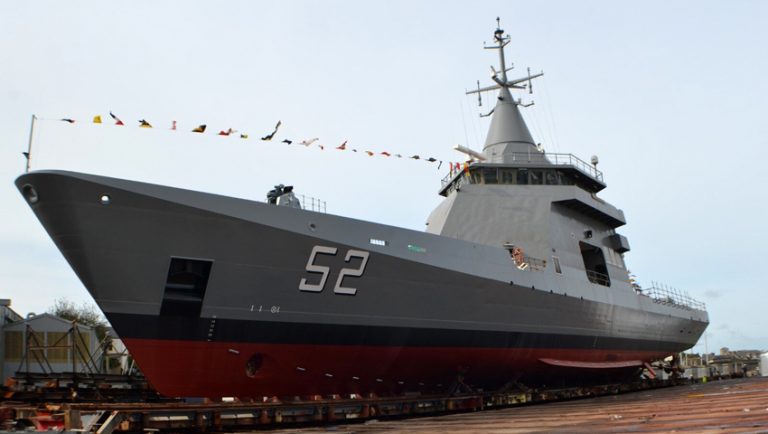 El ARA Piedrabuena, un patrullero para la Armada Argentina «made in Francia»