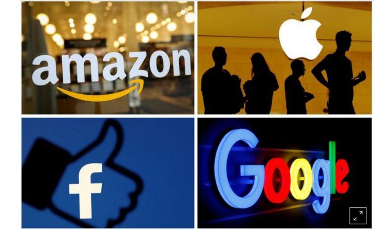 En el Congreso de EEUU condenaron los abusos de Amazon, Apple, Facebok y Google