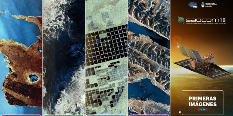 Argentina desde el espacio: las primeras imágenes del SAOCOM 1B