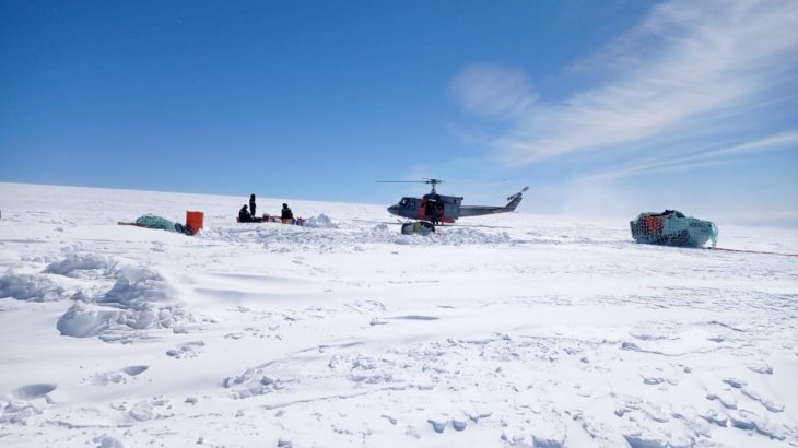 La Fuerza Aérea recuperó restos de un avión accidentado en la Antártida en agosto 2019