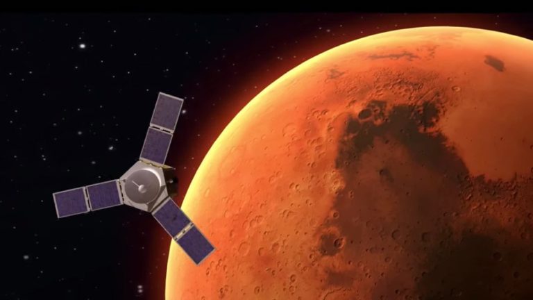 Está en órbita alrededor de Marte la sonda «Al Amal» de los Emiratos Árabes Unidos