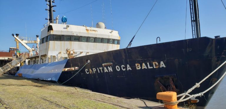 Astillero Río Santiago reacondicionará el buque Oca Balda para Parques Nacionales