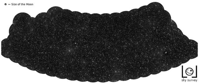 Un mapa de «agujeros negros» supermasivos