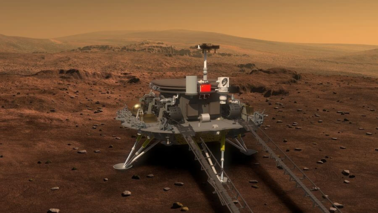 La misión ‘Tianwen-1’ se posó en Marte y marcó un hito en la carrera espacial china – Video