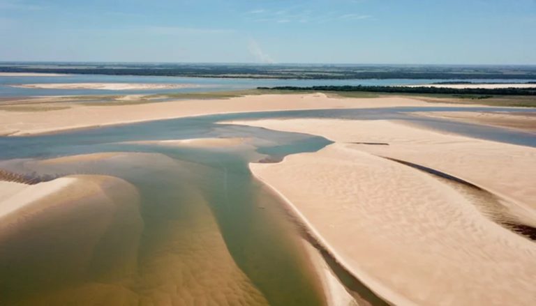 La «Gran Bajante»: fotografías y video del estado actual del río Paraná. Las perspectivas no son favorables
