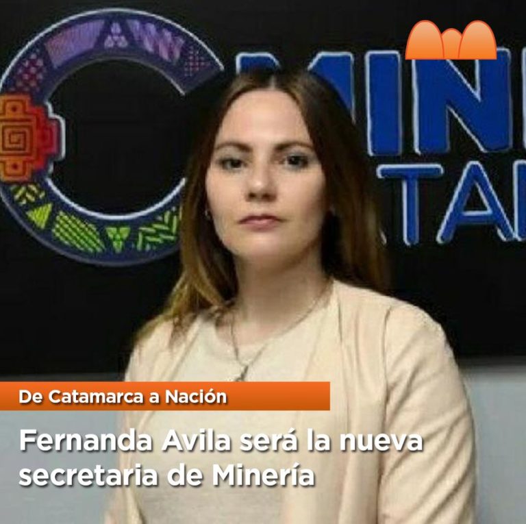 Fernanda Ávila es la nueva secretaria de Minería de la Nación