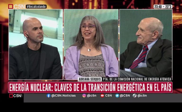 Adriana Serquis y José Luis Antúnez hablan sobre la estrategia nuclear de nuestro país