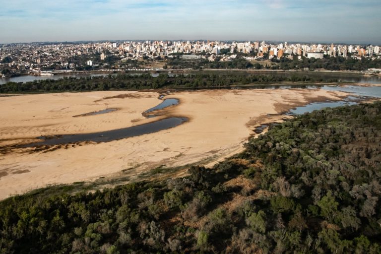 El río Paraná seguirá en bajante extraordinaria al menos hasta febrero de 2022