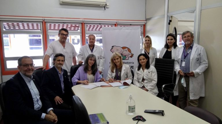 La CNEA firma un convenio de colaboración con el Hospital Garrahan