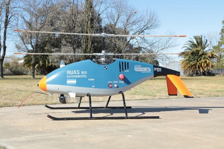 El Ministerio de Defensa encargó a INVAP un helidrón naval, el RUAS 160
