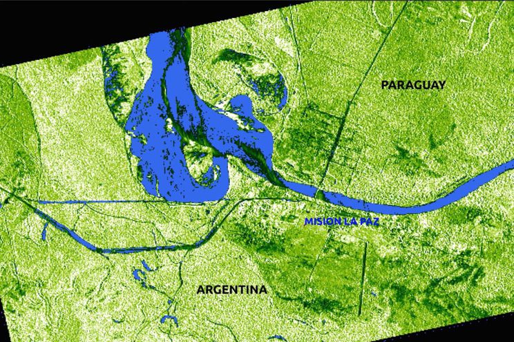 La CONAE y el INA monitorean los recursos hídricos argentinos