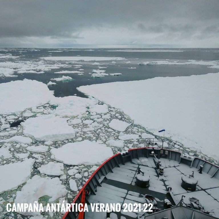 CONAE: Imágenes SAOCOM volvieron a guiar la Campaña Antártica argentina