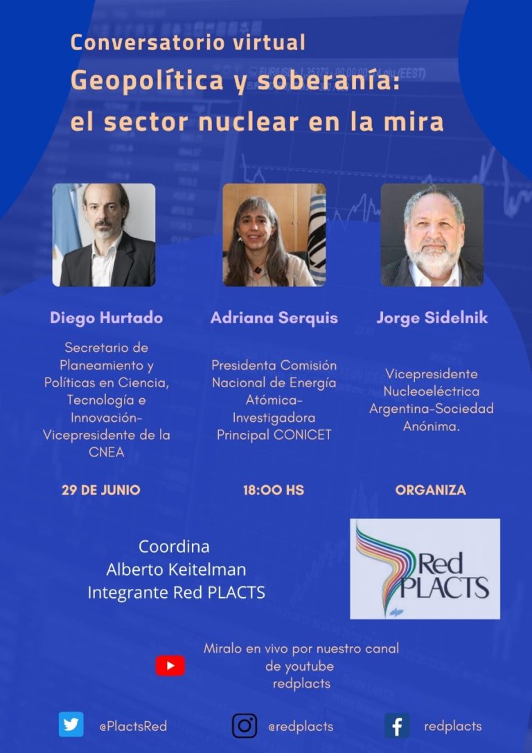 “Geopolítica y soberanía: el sector nuclear en la mira” Serquis, Hurtado, Sidelnik