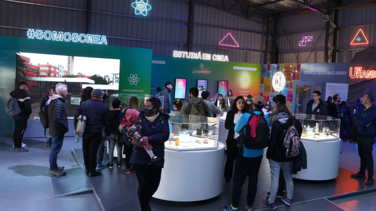 La CNEA presenta en Tecnópolis los desarrollos del sector nuclear argentino