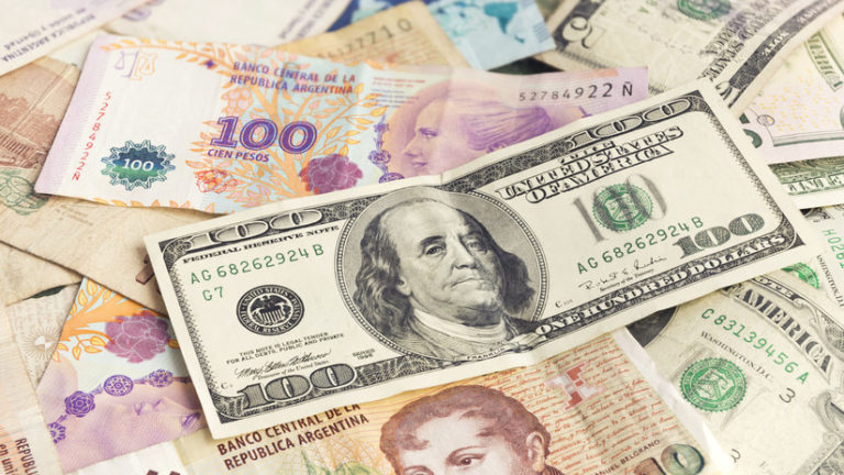 Un dólar financiero (el «contado con liqui») superó hoy jueves los $ 1.300