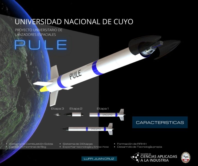El lanzador satelital que desarrolla la Universidad Nacional de Cuyo