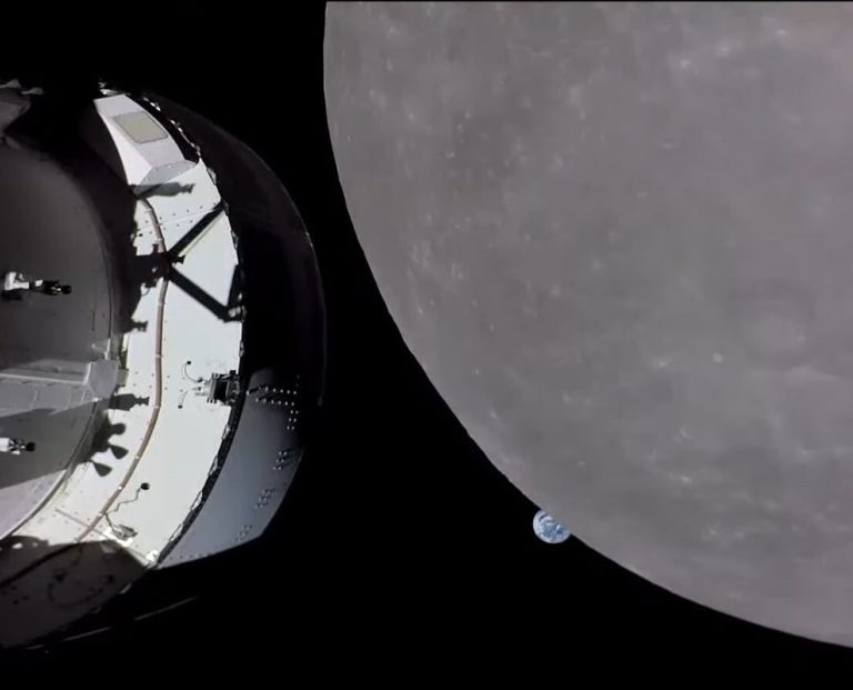 La nave ‘Orión’ de la misión Artemis está en órbita alrededor de la Luna