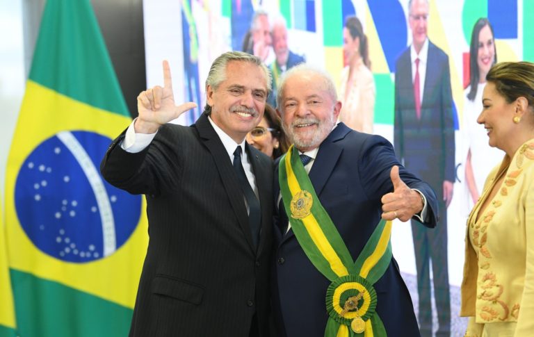 Lula y Alberto firmaron el relanzamiento de la alianza estratégica entre la Argentina y el Brasil