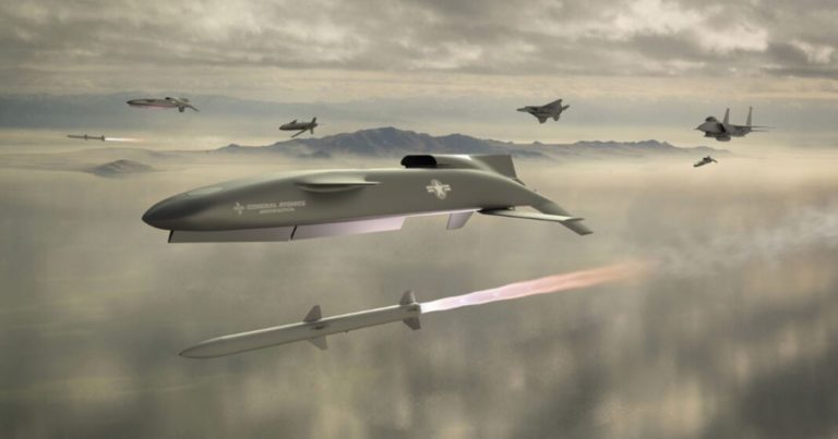 Comienza en 2024 las pruebas del nuevo drone lanzado desde cazas LongShot