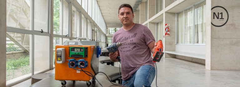 En la Universidad de Córdoba diseñaron un generador eléctrico portátil