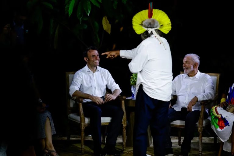 Lula da Silva recibe a Emmanuel Macron: proyectos para la Amazonía