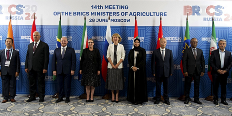 Rusia propuso en los BRICS crear un mercado agrícola desdolarizado