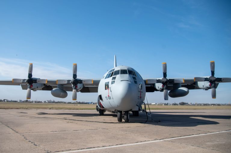 FAdeA entregó un Hércules a la Fuerza Aérea tras una intervención integral