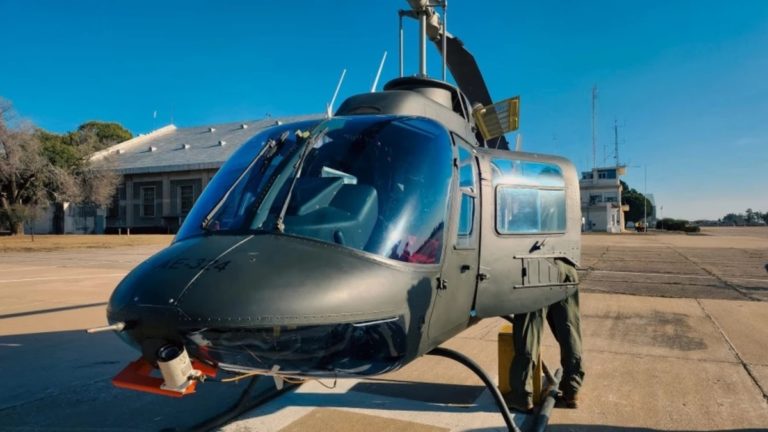 FAdeA entregó otro helicóptero AB-206 modernizado al Ejército Argentino