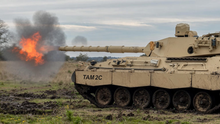Fabricaciones Militares probó exitosamente munición de 105mm para el TAM-TAM 2C