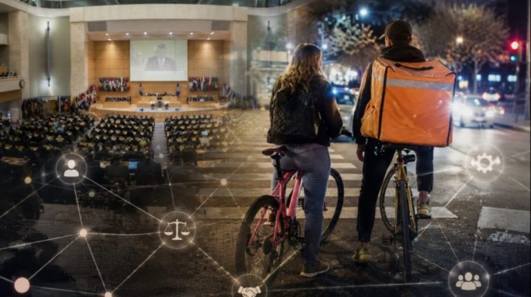 La OIT acordó el primer convenio internacional de derechos de los trabajadores de plataformas