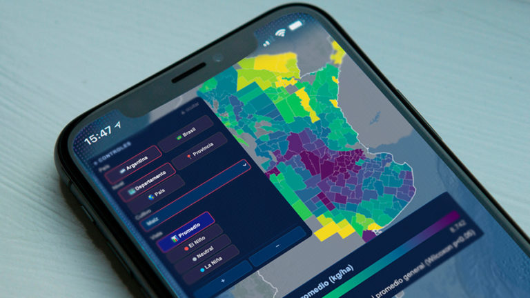 En el INTA desarrollaron una app de acceso libre para evaluar el impacto de El Niño sobre los cultivos