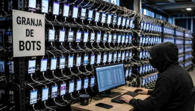 Granjas de bots: qué son, cómo operan y qué generan en las redes sociales
