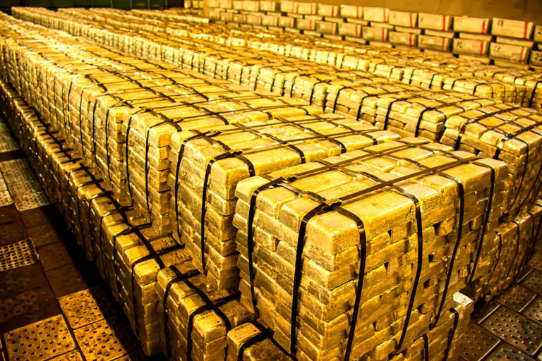 Los bancos centrales aceleran la compra de oro.