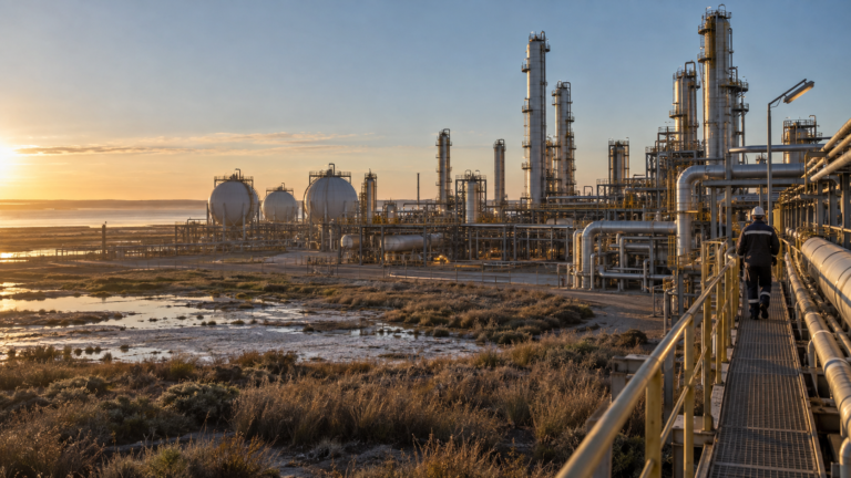 INTERIOR PRODUCTIVO: Bahía Blanca, donde el gas argentino se separa, se carga y sale al mundo
